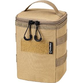 Lantern Storage Bag, Tactical Camping Storage Bag, Khaki