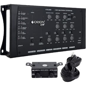 ORION XTR-X3R 3-Way Electronic Crossover, 2-Input/3-Output | Illuminated Control Panel, Remote Bass Boost, Adjustable Frequency Controls, PWM Power Supply in Kuwait