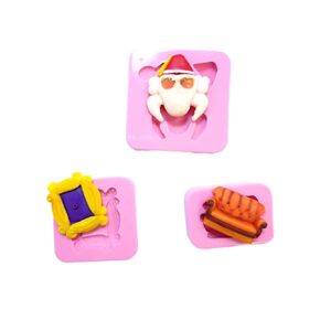 3 pcs Funny Friends molds. 3 molds bundle Turkey, Sofa and frame Multi Project bundle NC063