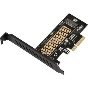 SK4 conversion card M.2 SSD NVME hard disk M.2 to PCI-E4.0X4X8X16 Expansion card supports the M.2 NVME PCI-e 4.0,3.0,2.0, 1.0, and supports the 2230/2242/2260/2280 SSD of the M.2 NVME protocol