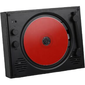 Bluetooth CD Player with Speakers and Remote Control for Home Use (Black)