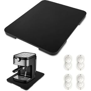 Sliding Tray for Kitchen Appliance Coffee Maker Sliding Tray Counter Slider for Stand Mixer, Air Fryer, Coffee Maker, Espresso Machine with Wheels 16 * 11 inch
