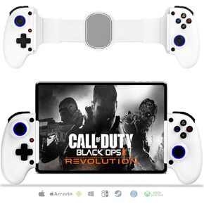 Koiiko Mobile Cloud Gaming Controller for iPhone 16/15/14, iPad, Tablet, Android/PC/Switch1/2 Gamepad Joystick with Turbo, Streaming on PS/Xbox/PC, Hall Trigger Black in Saudi Arabia