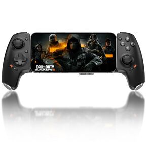 Joso Phone Controller for iPhone 15/16 Series & Android (USB-C), Mobile Gaming Controller with Hall Effect Joysticks/Hall Trigger/2 Mappable Buttons/3.5mm Audio Jack, Play COD, Cloud Game & More