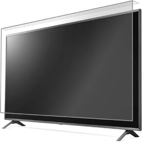 65" TV Screen Protector - Ultra Clear, Impact Resistant, Scratch and Liquid Protection (65 inch)