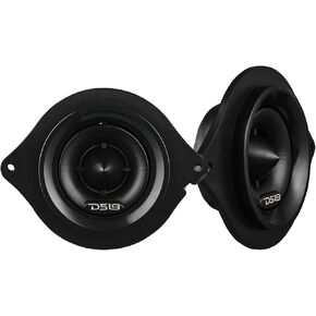 DS18 JL-TW 2.7" OEM Bullet Tweeter Replacement Upgraded Compatible with Jeep JL/JLU/JT 2018-2024 - 100 Watts RMS 4-Ohm 1" VC, OEM Plug N Play, Easy Installation, Pair