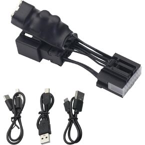 Dashcam Power Adapter 16-pin Dashcam Power Adapter (16-pin Type A) for Ford Vehicles - Compatible with F150, Bronco, Explorer, Mustang, and More