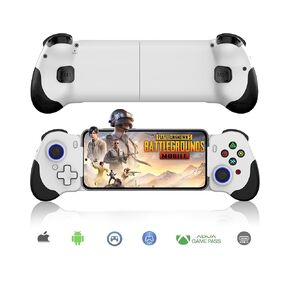 arVin Mobile Gaming Controller for iPhone 16/15 Series & USB C Android Phone Controller with Hall Joystick/Hall Trigger, PS Remote Player Gamepad for PS5/PS4/Xbox/PC, Cloud Gaming, CODM, PUBG, Roblox