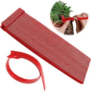 80Pcs Christmas Garland Ties Green Hook and Loop Plant Cable Ties Adjustable Holiday Garland Ties Nylon Garden Plant Cable Strap for Wreath Garland Making Xmas Tree Door Banister Stairway Decoration