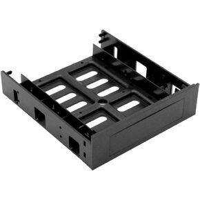 Artibetter HDD Bracket 5.25 Inch to 2.5 Inch Mounting Kit Internal Hard Disk Mounting Kit Mounting Bracket 5.25 Inch 3.5 Inch to 5.25 Inch Front Bay Adapter HDD SSD Mounting Bracket