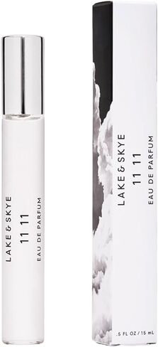 Lake & Skye 11 11 Eau de Parfum Spray، عطر طويل الأمد، 0.5 أونصة سائلة (15 مل) - رائحة شفافة ومنعشة in Saudi Arabia