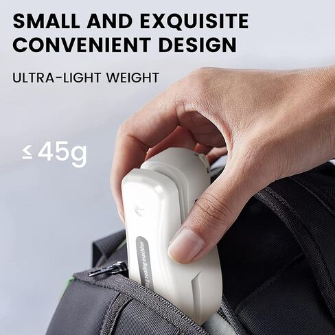 2 In 1 Mini Bag Sealer with Cutter, Rechargeable Heat Sealer, Portable Snack Bag Sealer for Plastic Bag Food Storage - White in Saudi Arabia