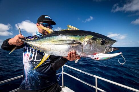 Nomad Design DTX Minnow 200 مع نظام Autotune حاصل على براءة اختراع - حركة السباحة المتعثرة، BKK Diablo 5X Singles 11/0 Hooks، 200 SNK 8، 40 قدم، سردين in Saudi Arabia