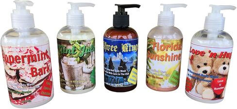 Spicy and Warm Three Kings Handmade Liquid Soap And Body Wash in Saudi Arabia