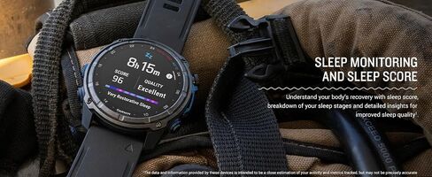 Garmin Descent Mk3i, Dive Computer Smartwatch 51MM, Carbon Gray DLC Titanium with Black Silicone Band, Air Integration and Multisport GPS Training Fitness Watch Bundle with Accessories in Saudi Arabia