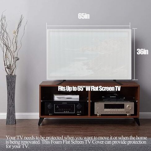 1 Pack Flat Screen TV Cover for Moving Fits Up to 70'' x 42'', TV Cover Protection During House Moving, Storing, or Home Renovation Packing Cushioning Supplies in Kuwait