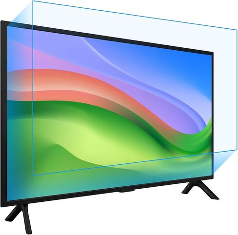 F FORITO واقي شاشة تلفزيون غير لامع مضاد للضوء الأزرق مقاس 32 بوصة، غطاء شاشة كمبيوتر مضاد للوهج لحماية العين مقاس 32 بوصة لشاشات LCD وLED وOLED وQLED 4K HDTV in Kuwait