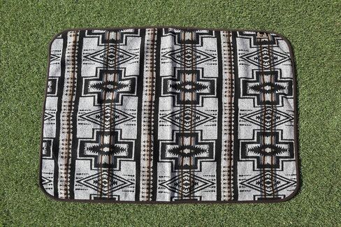 Ruth&Boaz Outdoor Wool Blend Pet Blanket Ethnic Inka Pattern (A-Brown) in Saudi Arabia