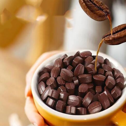 55 cavity mini coffee bean chocolate candy mold can be used to make chocolate, pralines, caramel cookies and other handmade candies to meet different creative needs (4pcs) in Saudi Arabia