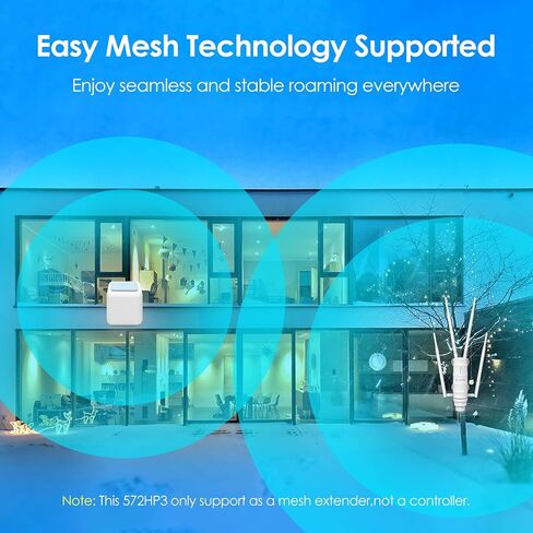 موسع واي فاي WAVLINK AC1200 خارجي طويل المدى، نقطة وصول خارجية مزدوجة النطاق مع PoE نشط/سلبي، منفذ WAN/LAN، مقاوم للماء IP67، يدعم وضع AP/جهاز التوجيه/مكرر، هوائيات 2x7dBi-Greenwood in Kuwait