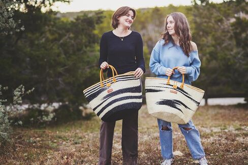 Balance Peace Handwoven Sisal Bag, Lightweight Market Basket with Leather Strap Handles and Button Closure, Large Straw Purse Perfect for Travel, Handmade Summer Beach Tote Handbag for Women in Saudi Arabia