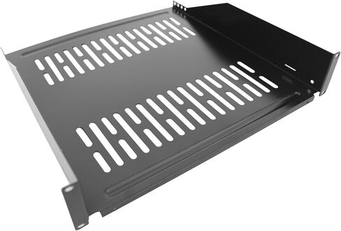GlobalRack 2U Rack Shelf,19" Depth, Center Installation Tray,Heavy 2 Pieces in Kuwait