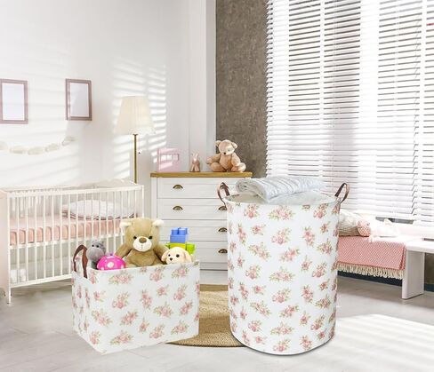 NTAOHAMPER Rectangular Storage Basket Empty,Storage Bin with Handles,Room Decor,Gift Basket,Book Box(Spider Web) in Saudi Arabia