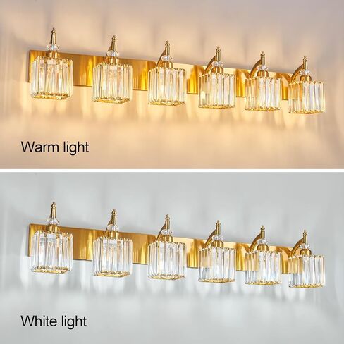 Modern Wall Sconces Set of Two Chrome Wall Sconces Indoor Wall Lamp Crystal Wall Light Wall Mounted Room Sconce Wall Lighting Bathroom Vanity Light Fixtures in Kuwait