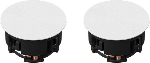 Sonos In-Ceiling Speakers - Pair of Architectural Speakers by Sonance for Ambient Listening (Renewed) in Saudi Arabia