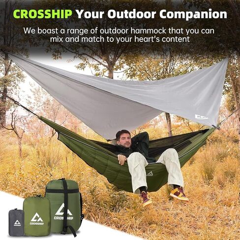 Hammock Underquilt for Camping Hammock, Full Length Camping Quilt for Hammocks Lightweight Soft Warm 3-4 Seasons 41-68°F, Great for Hiking Backpacking Traveling Beach (Hold Up to 500lbs) in Saudi Arabia