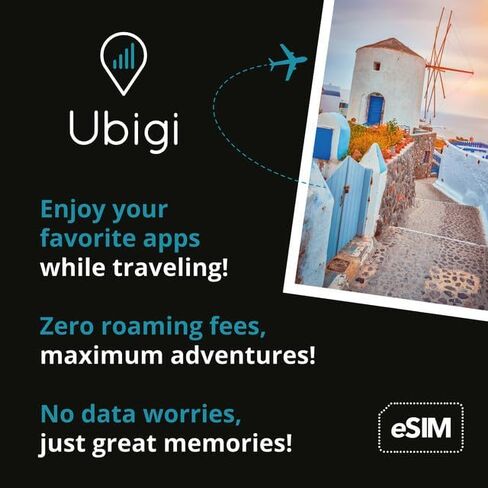 Travel Data Plan Europe- Prepaid International eSIM Card 50 GB Internet Data in 5G/4G/LTE (Data tethering Allowed) for Unlocked iPhone and Android No Extra Charge or Roaming fees. Easy to use. in Saudi Arabia