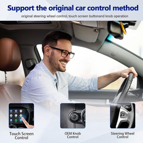 محول Android Auto اللاسلكي للسيارة Android auto توصيل السيارة الصغيرة وتشغيل شريحة ثنائية النواة واي فاي بدون تأخير USB C إلى A، كابل تمديد USB A، محول USB A 90 درجة، لطراز السيارة السلكية OEM 2017 in Saudi Arabia