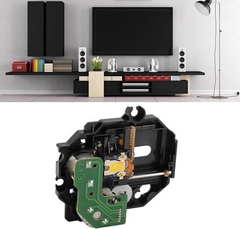 Optical Pick Up Lens SF P100 13 Pin, ABS for Sanyo CD Players | Replacement Optical Pickup Head with Bracket, High Durability, Fits Sanyo CD Player in Kuwait
