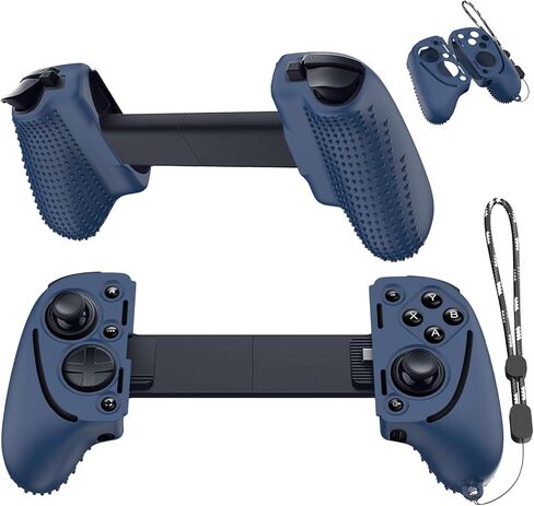 Silicone Grip Case for Razer Kishi Ultra Gaming Controller,Controller Grip Protective Cover Compatible with Razer Kishi Ultra Gaming Controller,Handle Protective Case Cover with Lanyard (DEEP Blue) in Kuwait