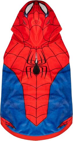 MARVEL Spider-Man Pet Hoodie Halloween Costume - Sleeveless Hooded Pet Shirt with Costume Design (Medium) in Saudi Arabia