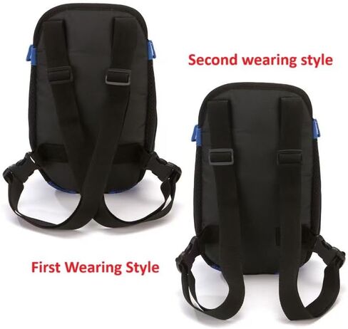 Pet Carrier Backpack, Adjustable Pet Front Cat Dog Carrier Backpack Travel Bag, Legs Out, Easy-Fit for Traveling Hiking Camping for Small Medium Big Dogs Cats Puppies (Red, Small) in Saudi Arabia
