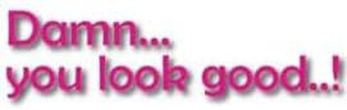ملصق مرآة Damn You Look Good، خطوط وألوان مختلفة، ملصقات سيارات من الفينيل للرجال والنساء والأطفال، ملصق مرآة الرؤية الخلفية، هدايا ملصق السيارة، مرآة جانبية للسيارة وملصق النافذة (غامق، أبيض) in Saudi Arabia