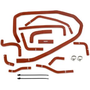 Mishimoto MMHOSE-WRX-15ANCBK Ancillary Hose Kit Compatible With Subaru WRX 2015+ Black
