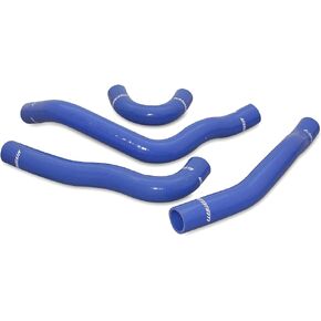 Mishimoto MMHOSE-EVO-10BK Silicone Radiator Hose Kit Compatible With Mitsubishi Lancer Evo X 2008-2015 Black