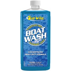 STAR BRITE Concentrated Boat Wash - Biodegradable, Phosphate-Free, Heavy-Duty Boat Soap for All Marine Surfaces - 1 Gallon (080400N)