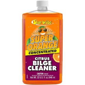 STAR BRITE Super Orange Citrus Bilge Cleaner - Biodegradable, Easy to Use - Pour In, Run Boat, Pump Out - Emulsifies Oil, Fuel & Leaves Bilge Clean With a Fresh Citrus Scent