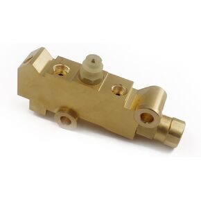 UTSAUTO Brass PV4 Brake Proportioning Valve Disc/Disc Brake System Combination Valve