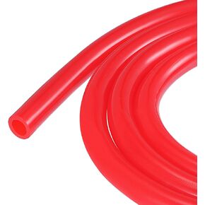 MECCANIXITY Vacuum Silicone Tubing Hose 1/2" ID 1/8" Wall Thick 5ft Red High Temperature for Engine