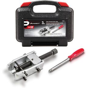 Powerbuilt Power Steering Pulley Remover Tool Set, Jaws Lock for Easy Removal, Storage Case - 648644