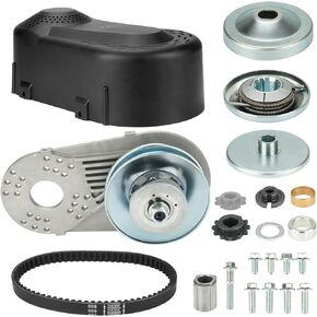 Youxmoto 30 Series Torque Converter for Predator 212CC, 3/4 Inch Driver 10 Tooth #40 41 420 and 12 Tooth #35 Chain Drive Belt Pulley for Manco TAV2 Comet 218353A Mini Bike Clutch