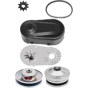 Torque Converter CVT 2HP-7HP 3/4" Go Kart Clutch 212CC 30 Series Mini Bike 10T #40 41 Chain and 12T #35 Replacement Set TAV2 30-75 218353A Manco CVT Clutch Small Engine Drive Belt