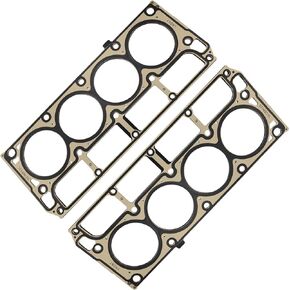 MLS Cylinder Multi Layer Head Gasket 2PCS 12589226 for LS1/LS6 V8 4.8L 5.3L 5.7 Liter Engines, Compatible with 2002-2015 Chevrolet/Buick/GMC/Pontiac/Hummer/Cadillac/Saab,12498544 98544