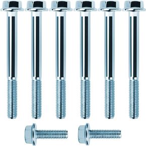 LS Water Pump Bolt Kit Thermostat Bolt Kit Fits for all GM Chevrolet 1997-2014 LS Series engines LSX LS1 LS2 LS3 LS6 LS7 LS9 LQ4 LQ9，5.3L 6.0L 6.2L thermostat shell bolts