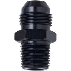 Fragola 481668-BL Black Size (-6) x 1/2" MPT Straight Adapter Fitting