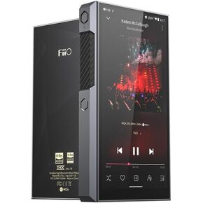 FiiO M11Plus Portable Android MP3/MP4 Player - High Resolution Audio, Bluetooth 5.0, DSD Lossless, 1000hrs Standby - For Home/Car Audio